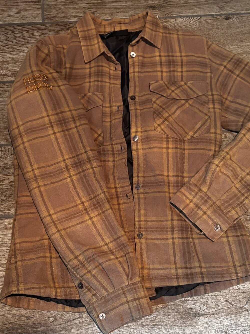 Rossignol Insulated plaid button-up